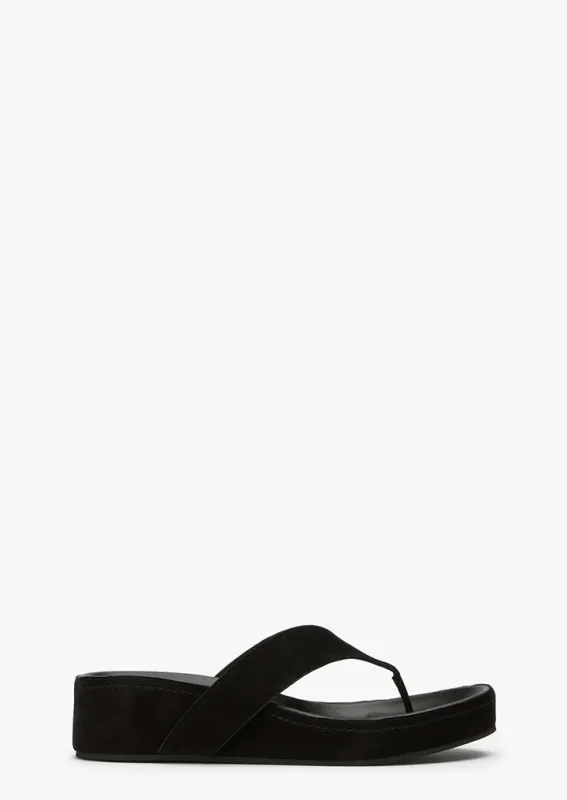 Blaire Black Suede sold by Tony Bianco