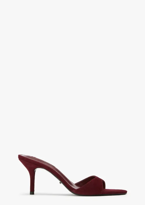 Hallie Vino Suede sold by Tony Bianco