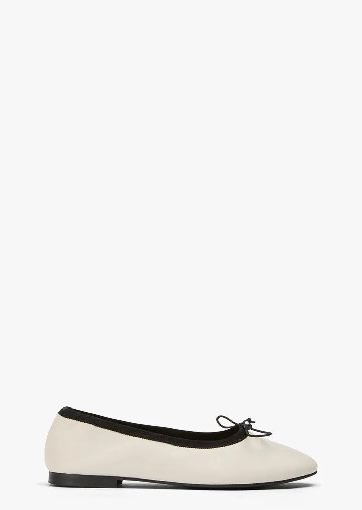 Chelsea Dove Nappa/Black sold by Tony Bianco