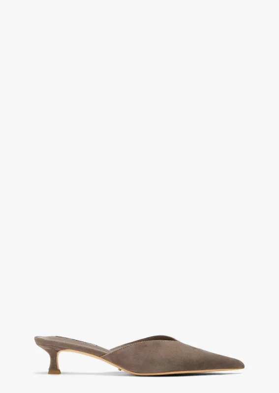 Connie Ashen Suede made by Tony Bianco