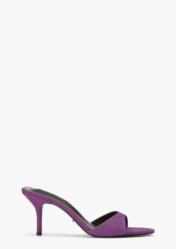 Hallie Purple Nubuck sold by Tony Bianco