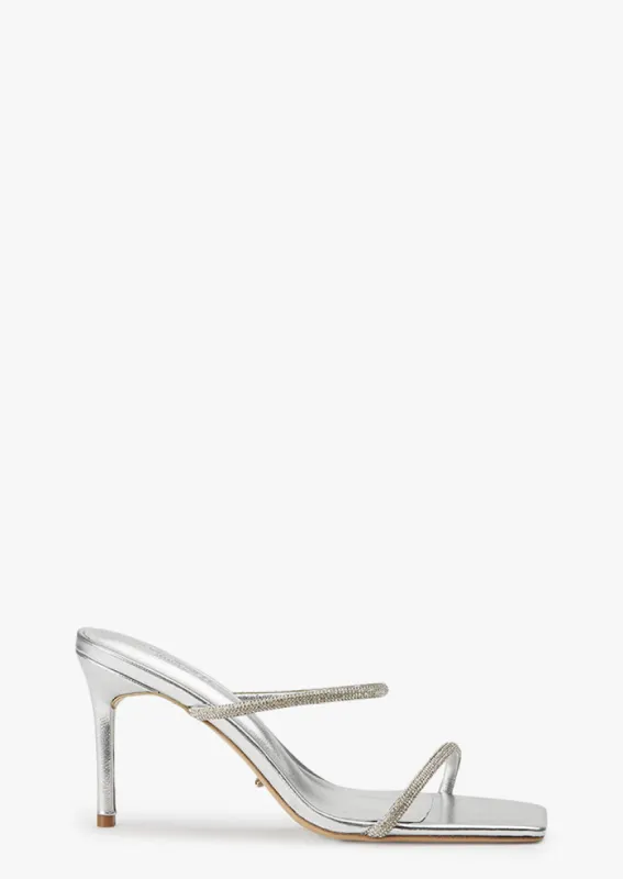 Chase Silver Nappa Metallic sold by Tony Bianco