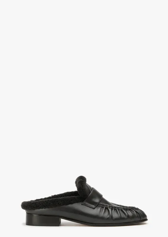 Glacier Black Vintage/Shearling made by Tony Bianco