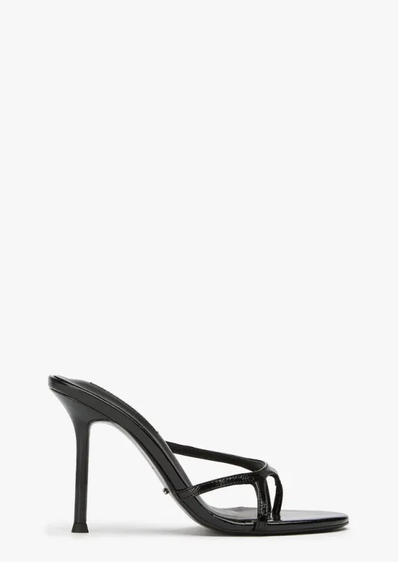Dima Black Nappa Patent made by Tony Bianco