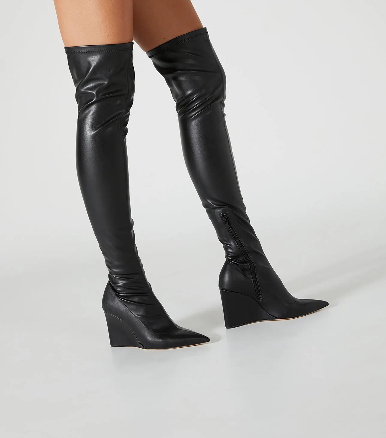 Doja Black Venezia Long Boots sold by Tony Bianco product image thumbnail 4