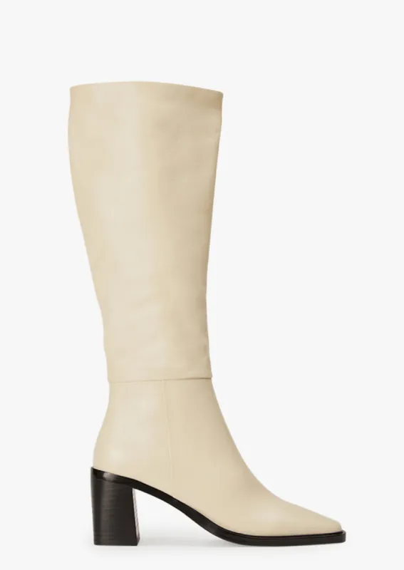 Darby Ecru Venice Calf Boots sold by Tony Bianco
