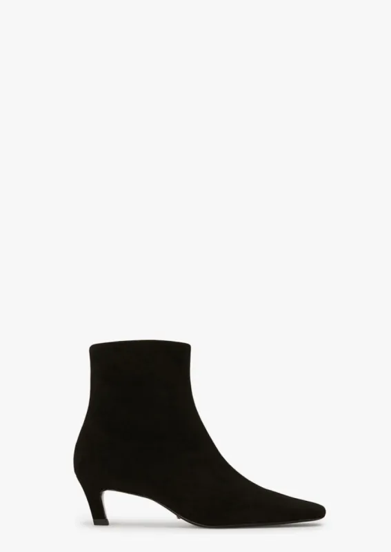 Vicci Black Suede Ankle Boots sold by Tony Bianco