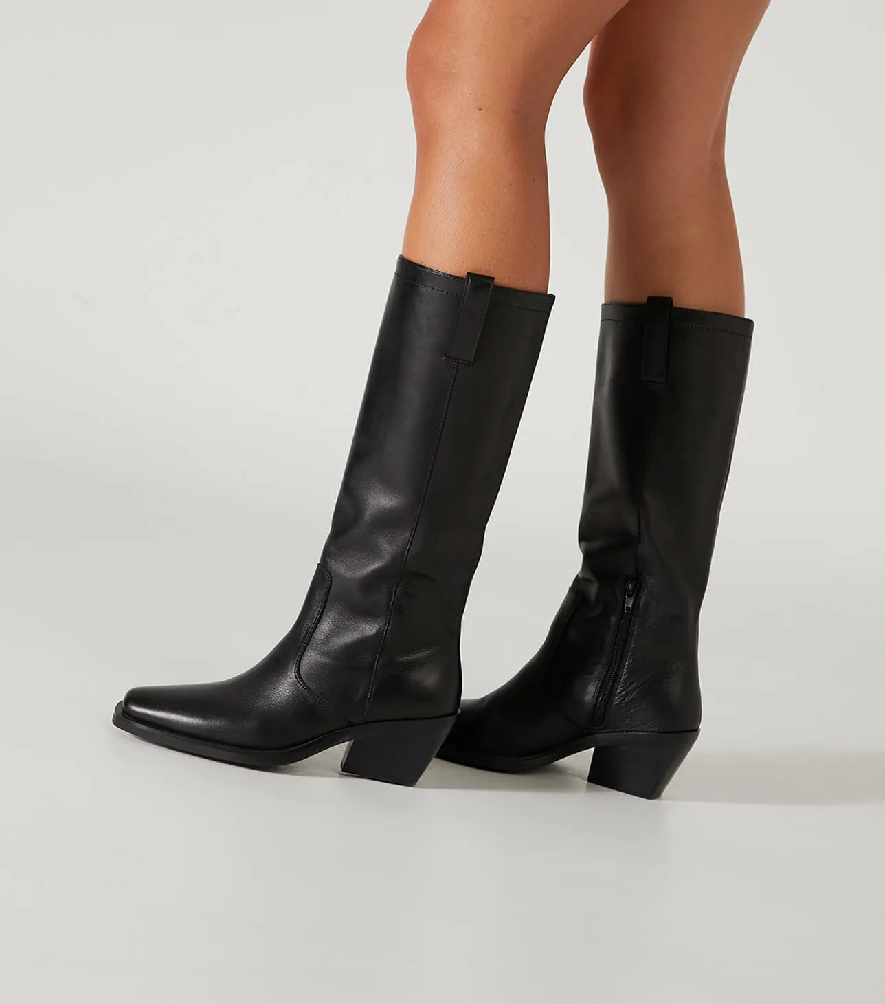 Kastro Black Como Calf Boots sold by Tony Bianco product image thumbnail 4