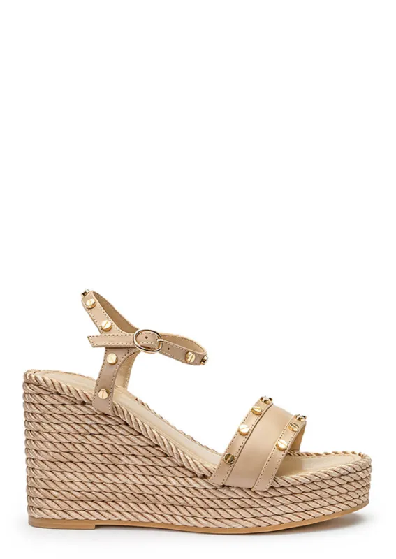 Peyton Skin Capretto Wedges sold by Tony Bianco