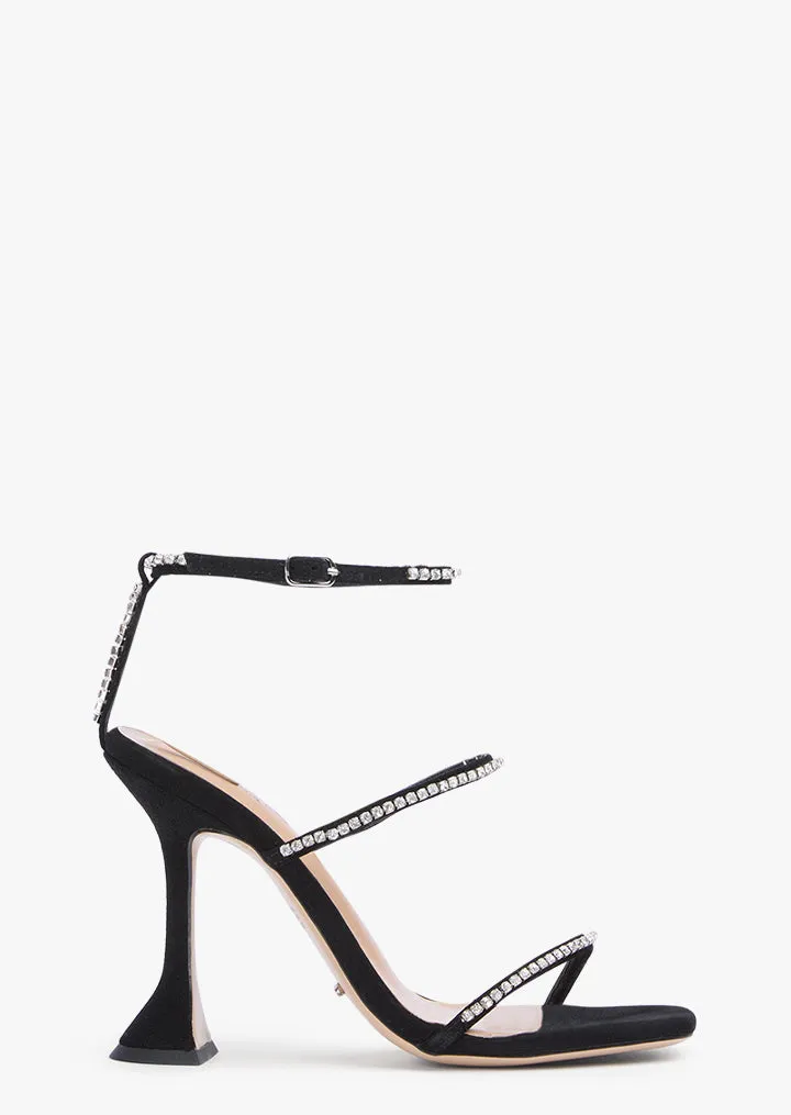 Shy Black Suede sold by Tony Bianco