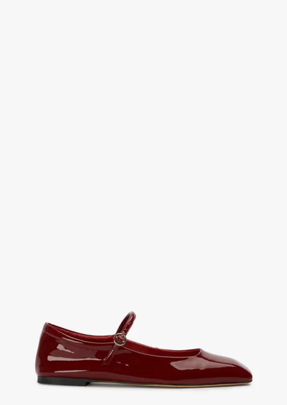 Bambi Bordeaux Patent sold by Tony Bianco