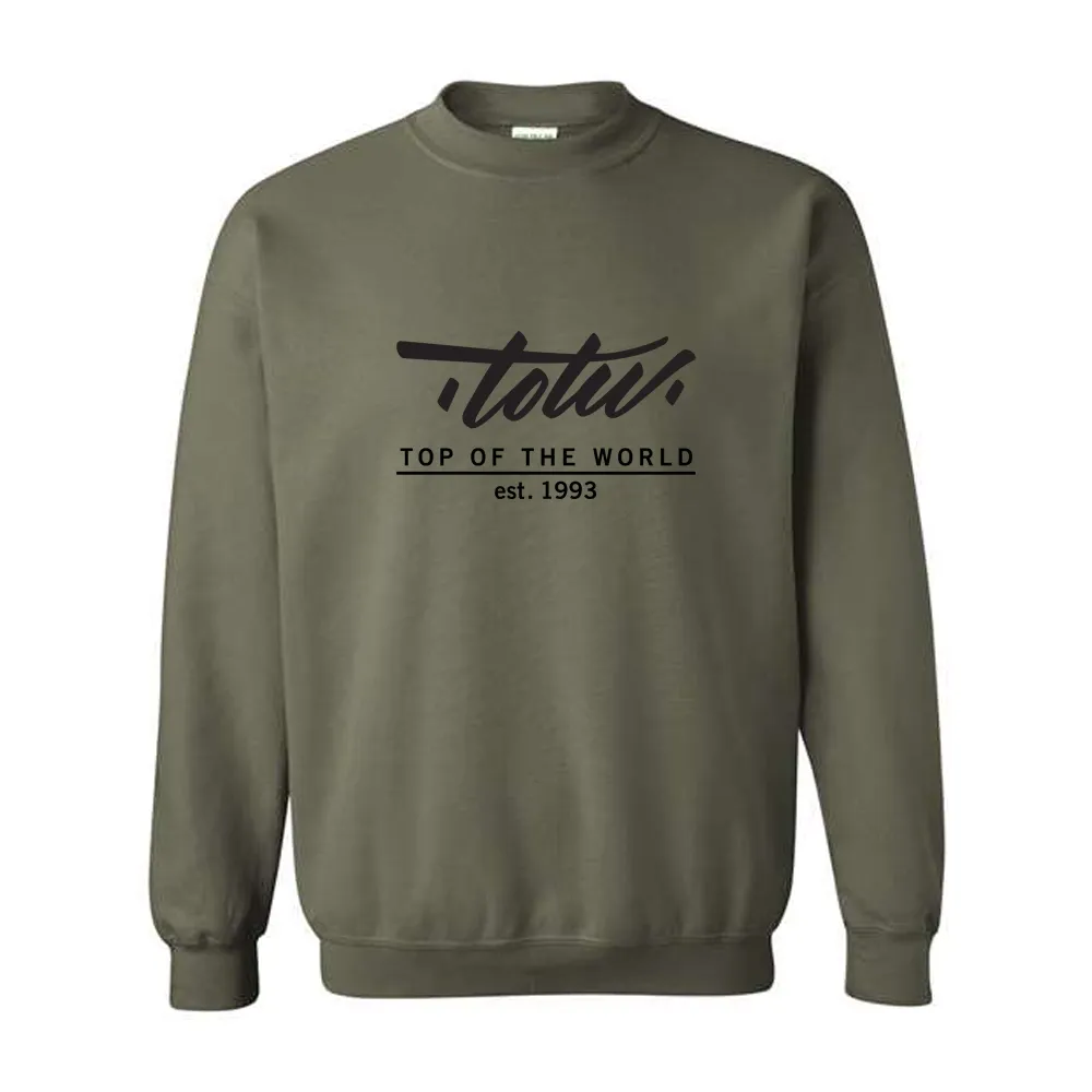 Script Logo Crewneck sold by Top of the World
