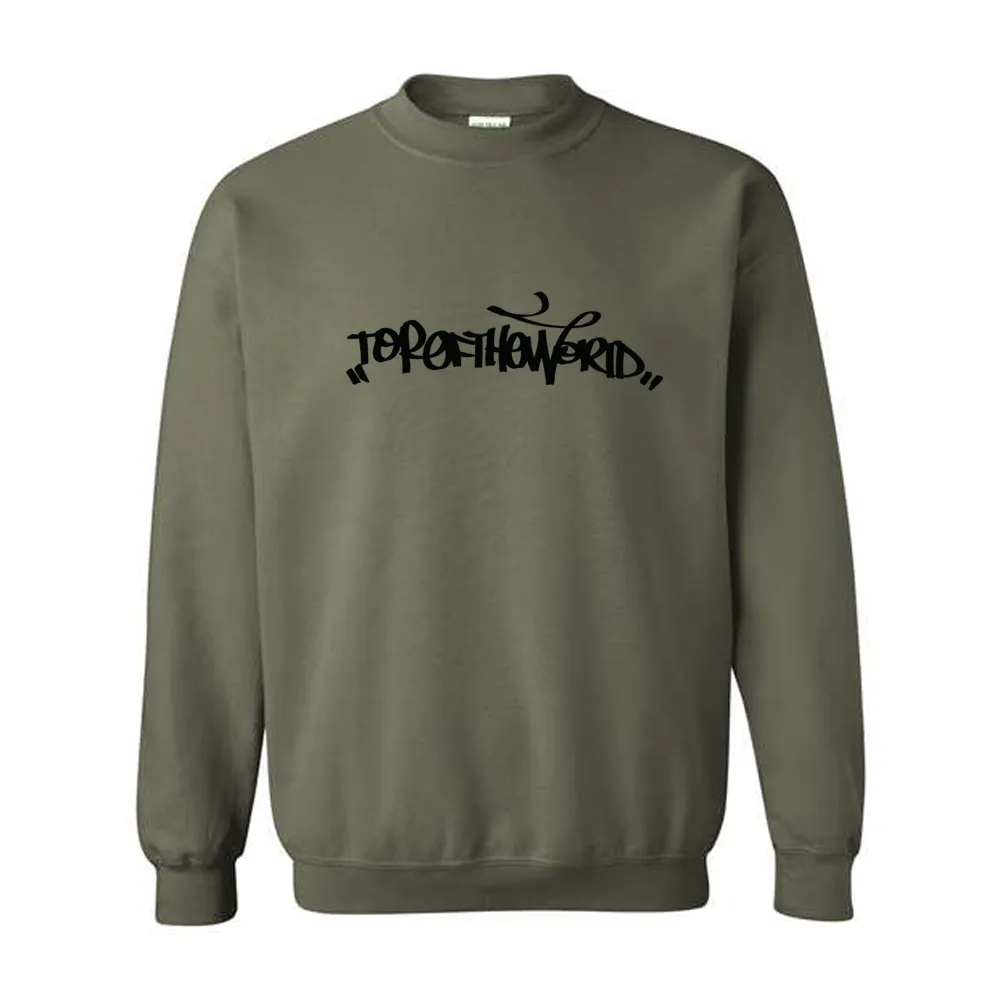 Tag Logo Crewneck sold by Top of the World product image thumbnail 2