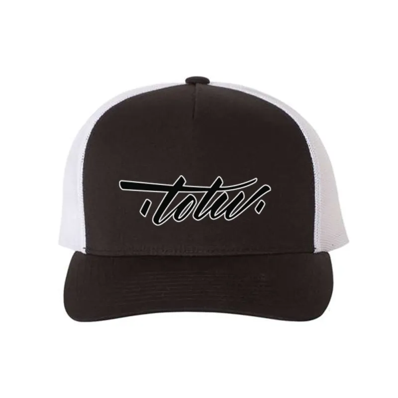 Script Logo Trucker Hat sold by Top of the World