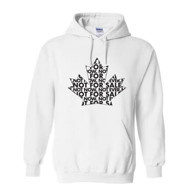 Not Now Not Ever Hoodie sold by Top of the World product image thumbnail 2