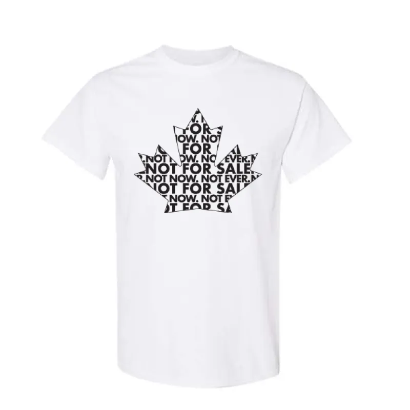 Not Now Not Ever Tee sold by Top of the World