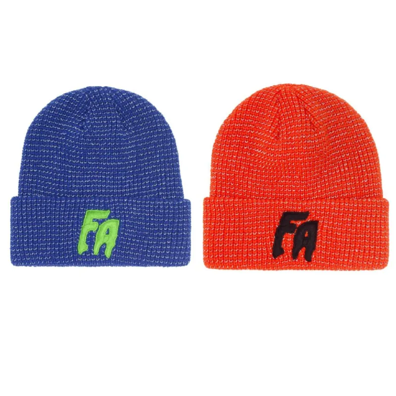 REFLECTIVE WAFFLE CUFF BEANIE sold by Top of the World