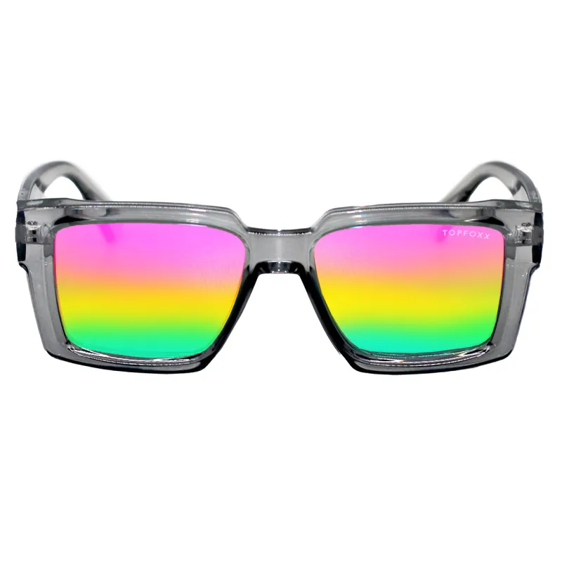 Paloma x Topfoxx - Limited Edition Pride Squared Sunglasses sold by Topfoxx