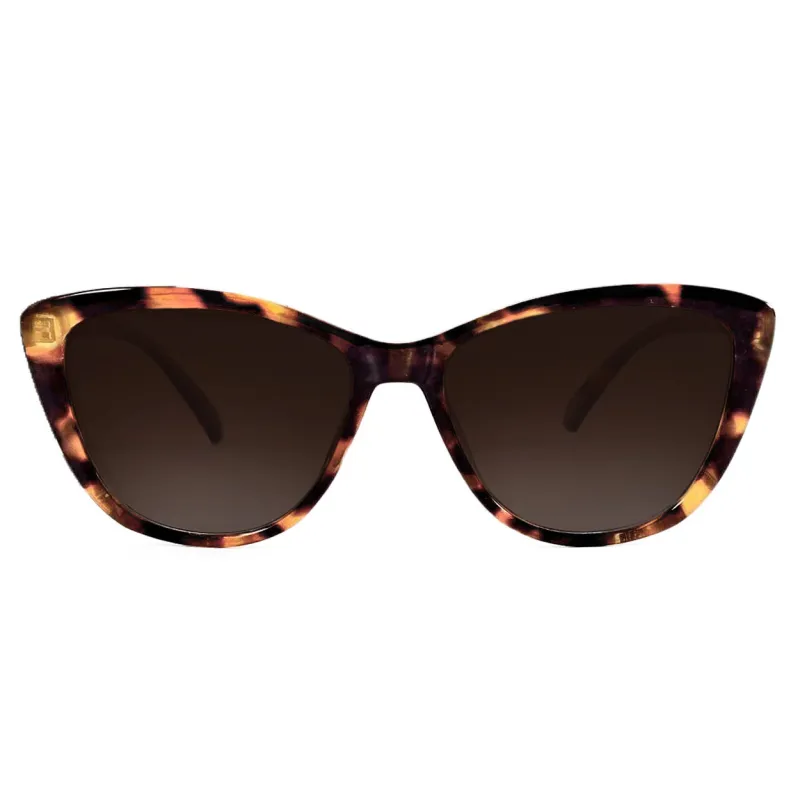 Kara - Tortoise Cat Eye Sunglasses made by Topfoxx