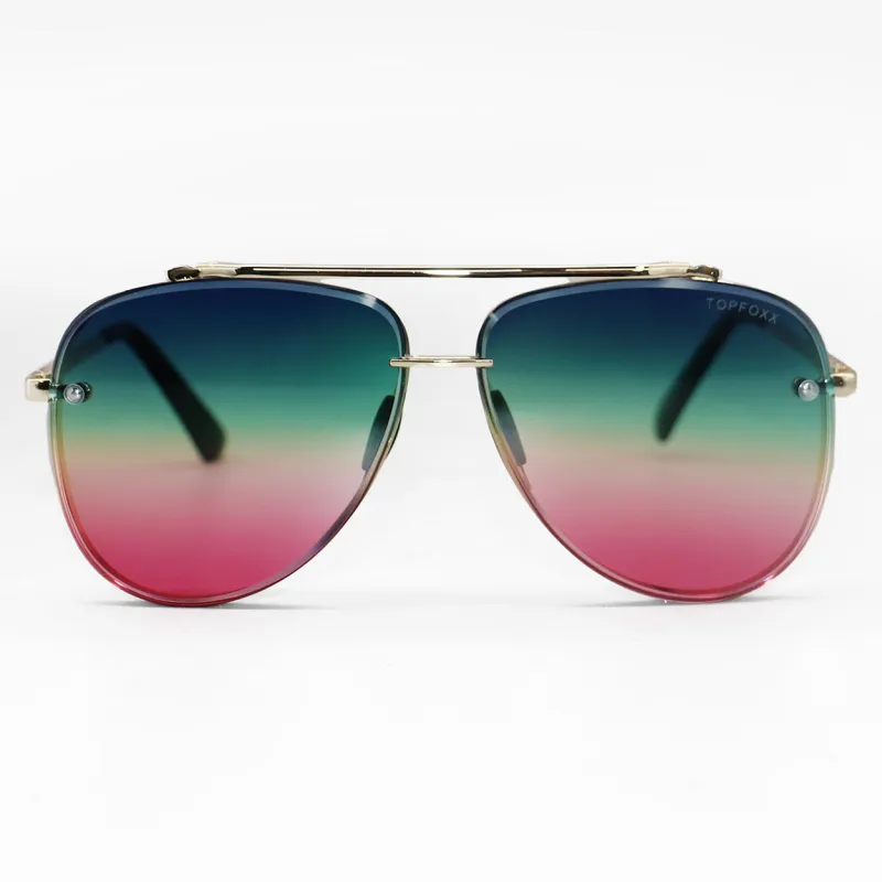 Luna - Tangle Free - Pride Aviator Sunglasses sold by Topfoxx
