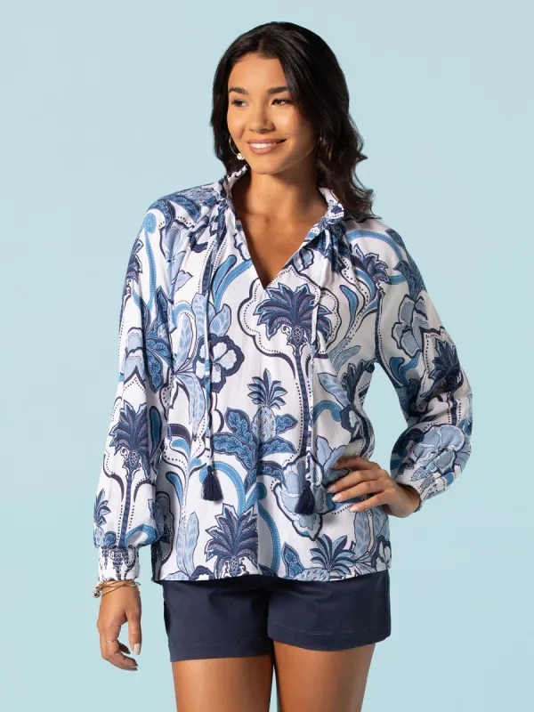 Home Grown Nala Blouse sold by Tori Richard