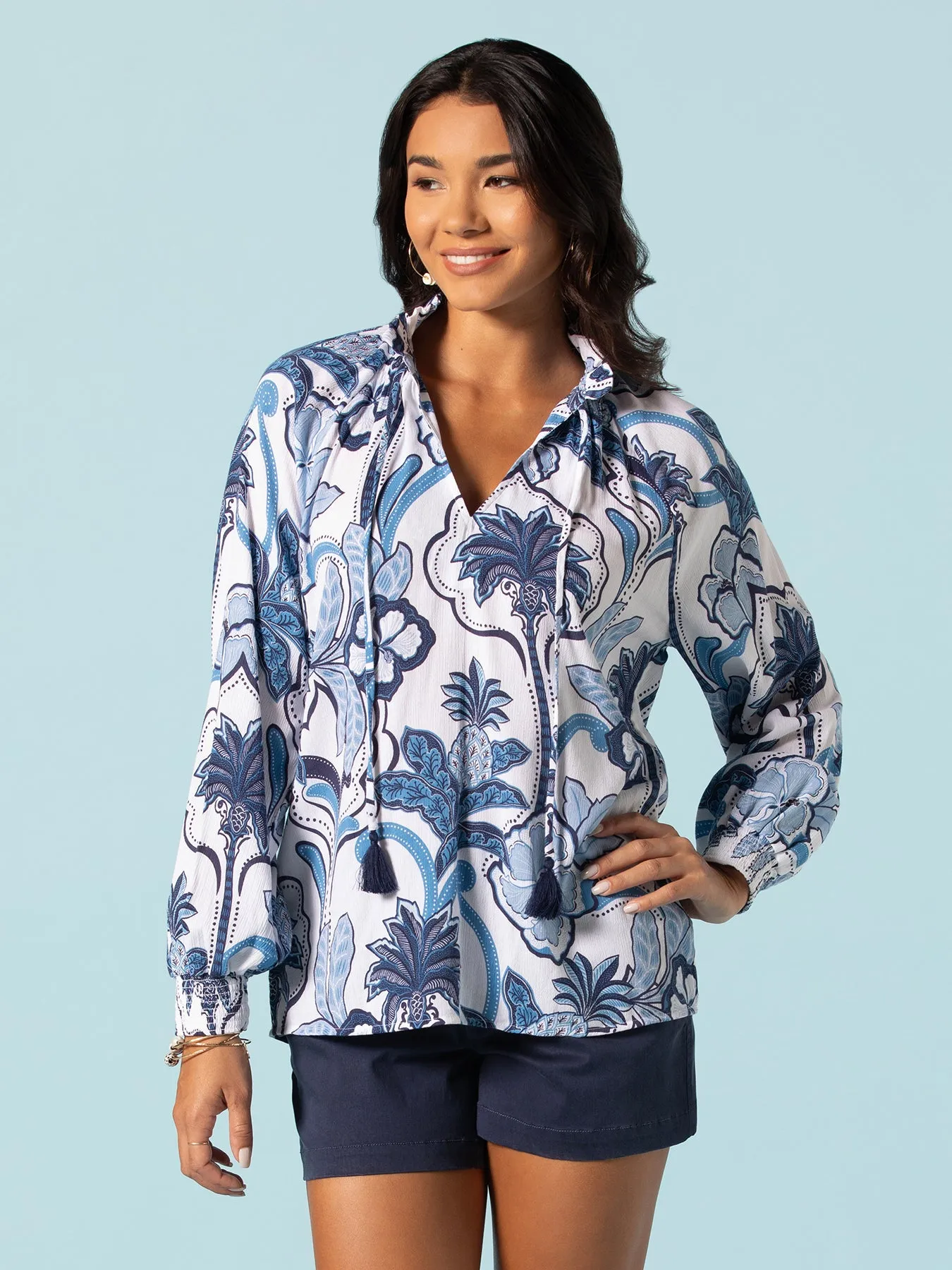 Home Grown Nala Blouse sold by Tori Richard