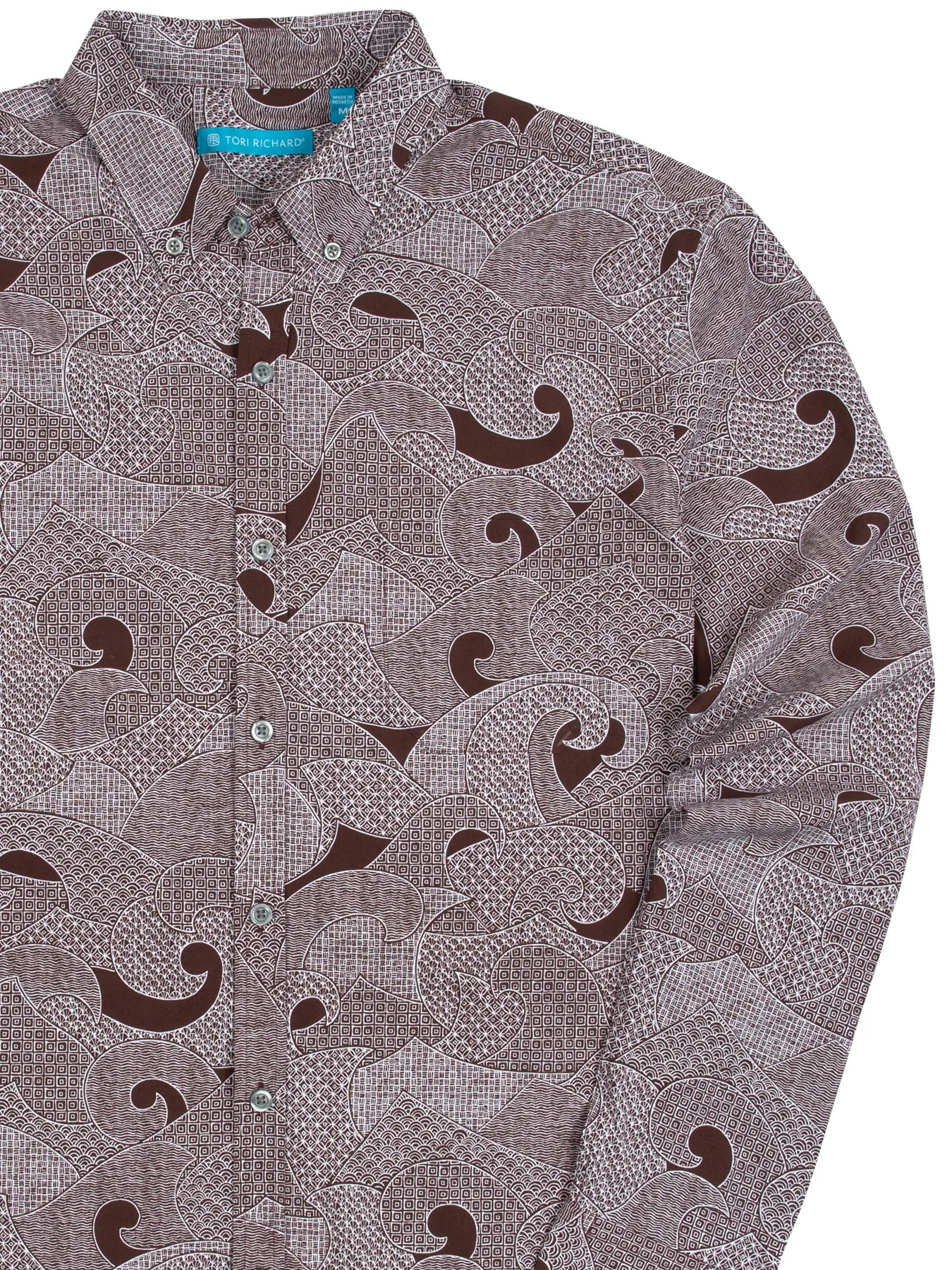 Shibori Kai Long Sleeve - Tradewind Technology™ sold by Tori Richard product image thumbnail 3