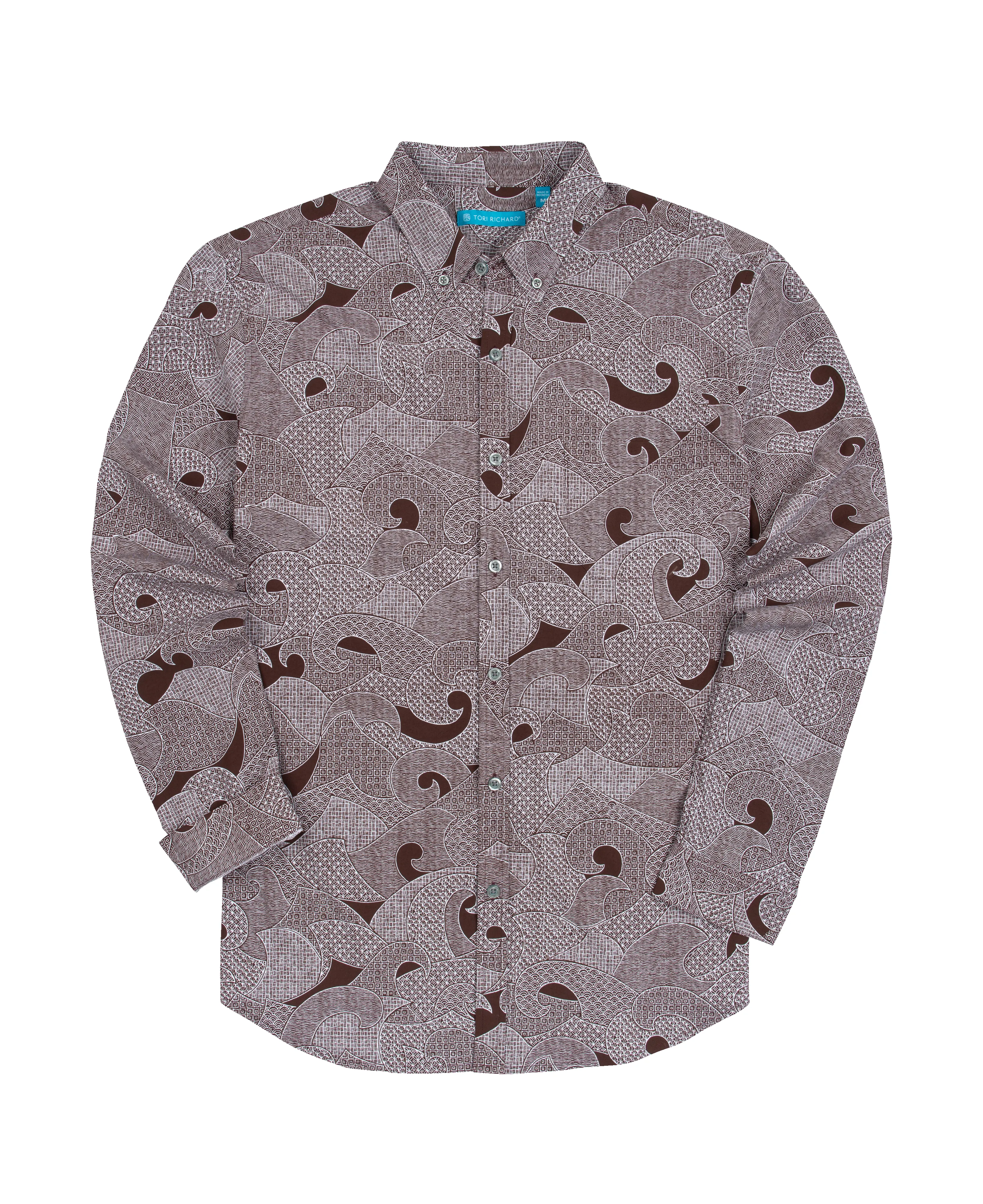 Shibori Kai Long Sleeve - Tradewind Technology™ sold by Tori Richard
