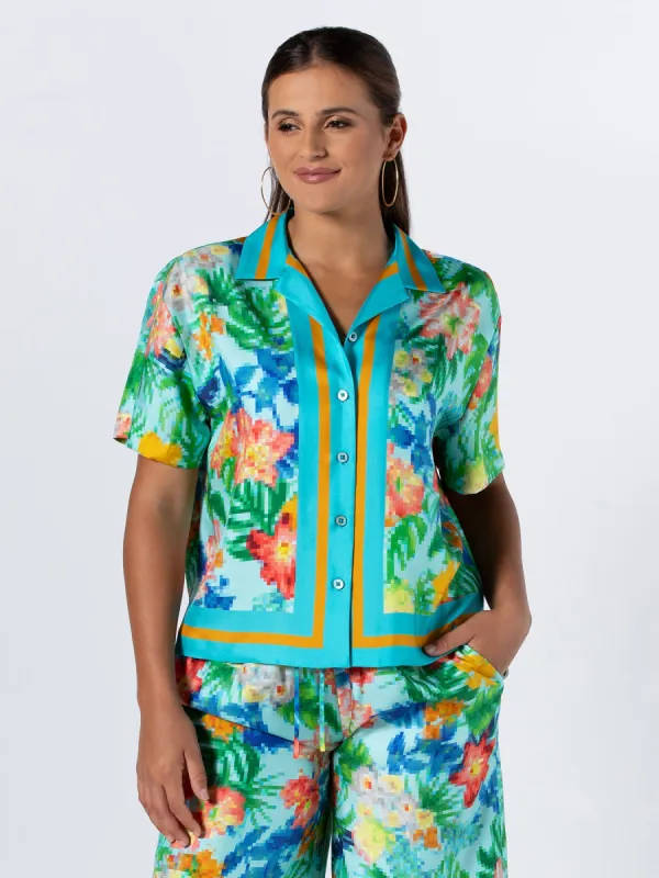 Tropical Loading... Cabana Top sold by Tori Richard