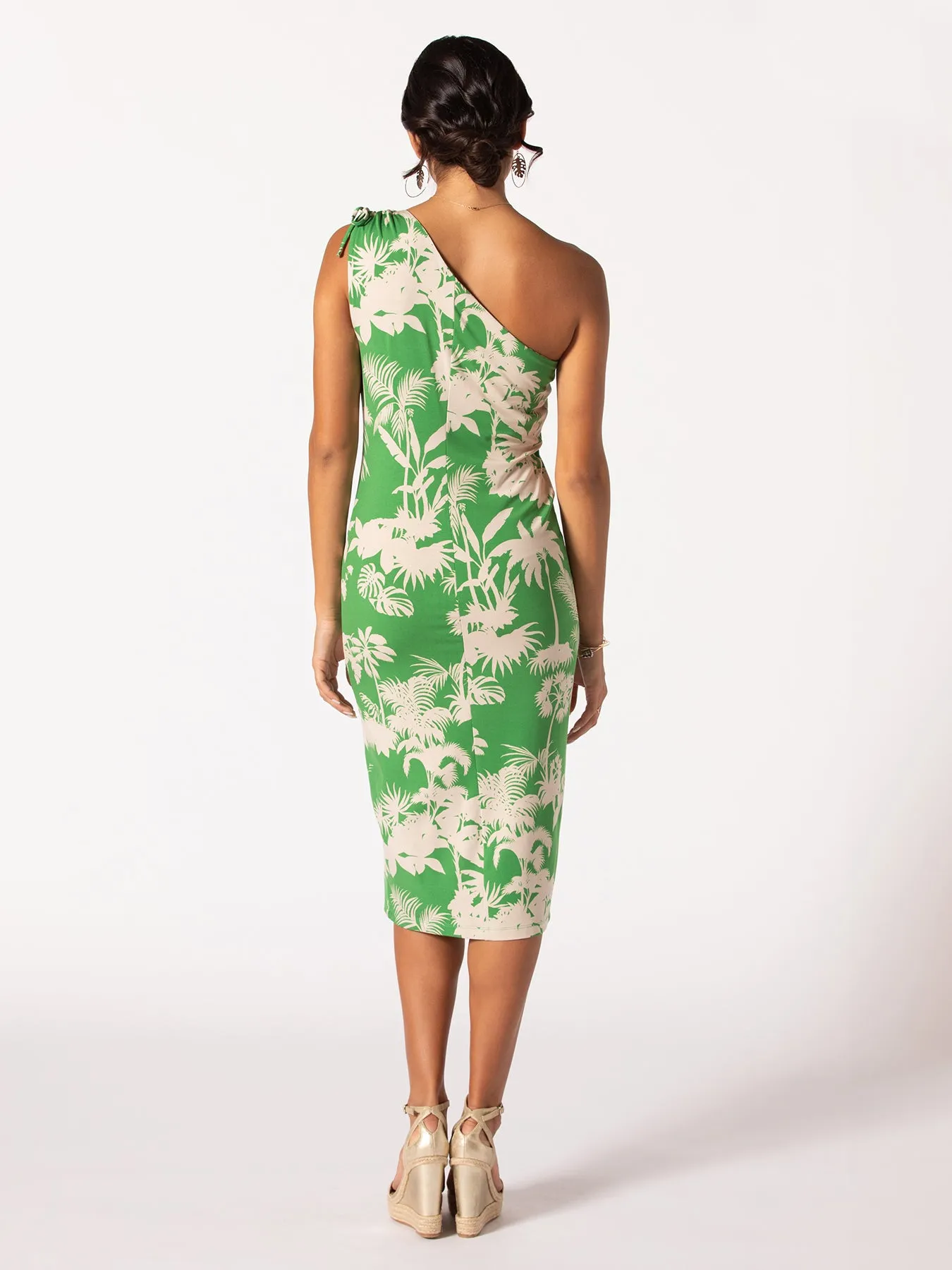 Botanical Garden Keilani Dress – Tradewind Technology® sold by Tori Richard product image thumbnail 3
