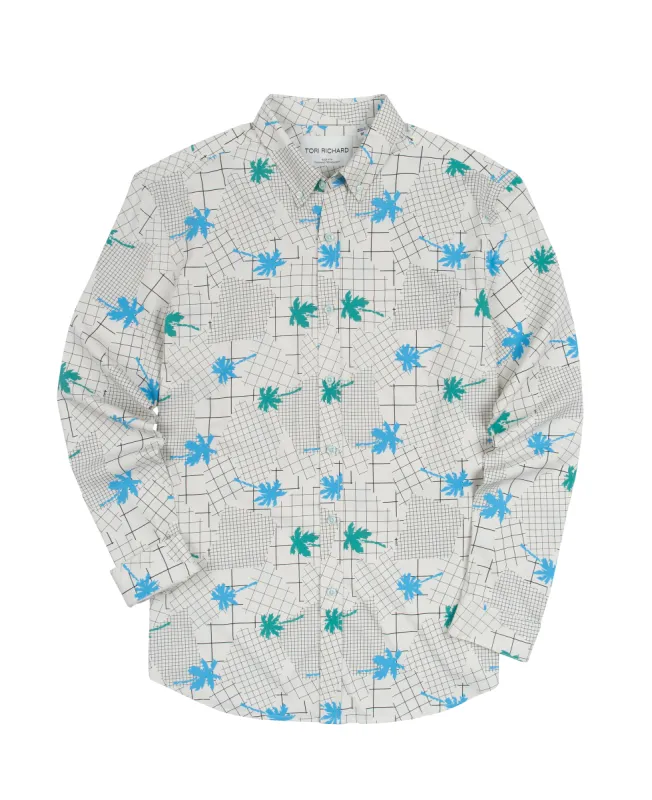 Cool Rad Palms Long Sleeve – Tradewind Technology™ sold by Tori Richard