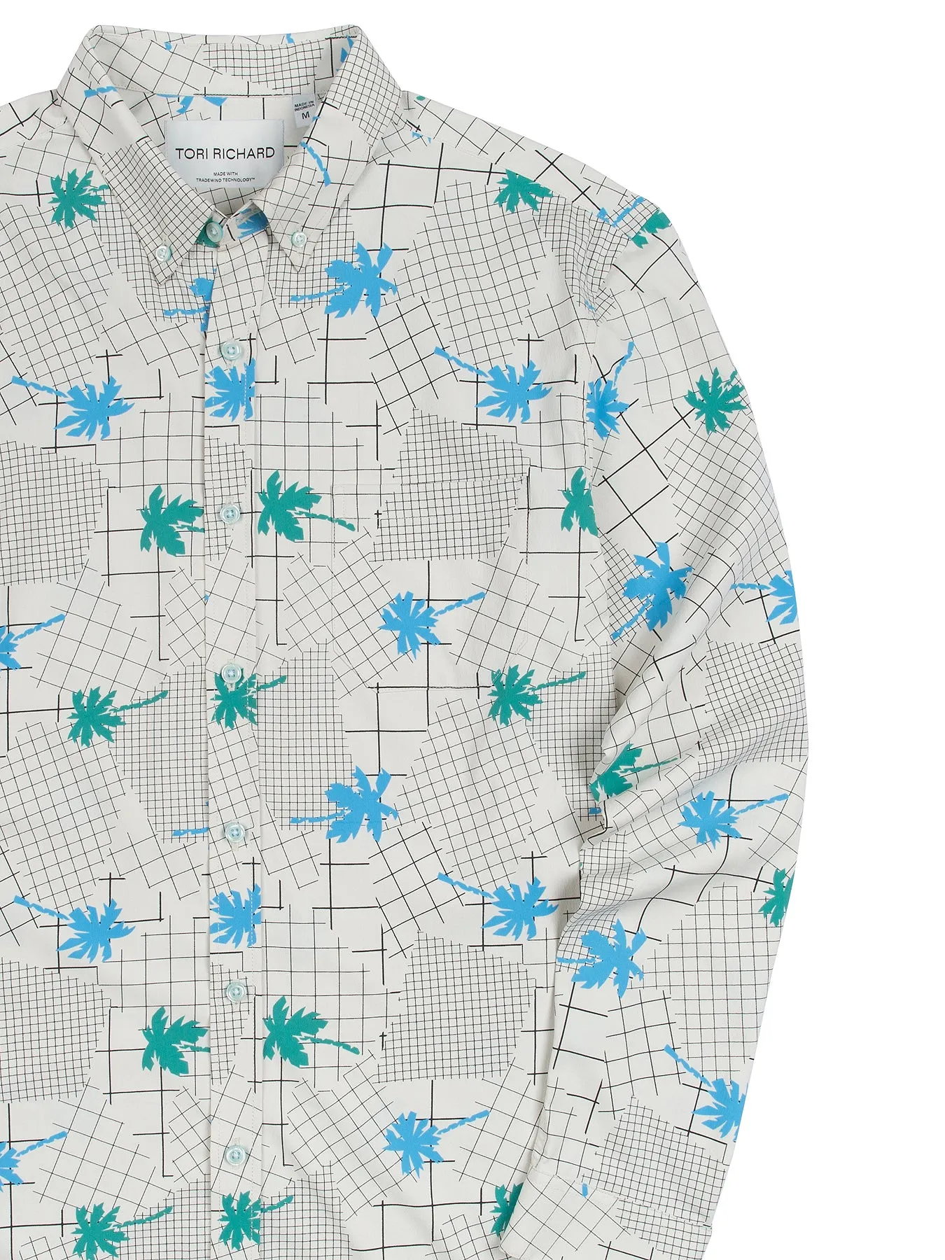 Cool Rad Palms Long Sleeve – Tradewind Technology™ sold by Tori Richard product image thumbnail 3