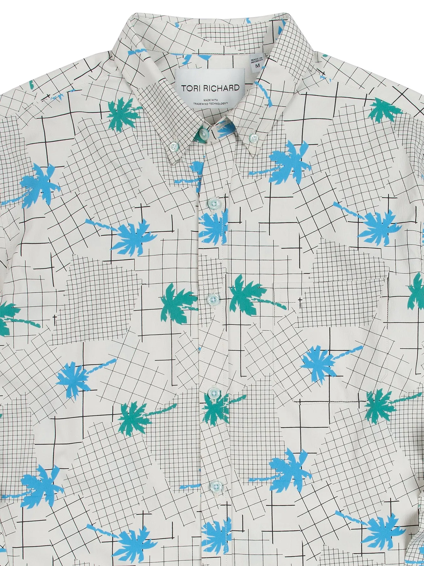 Cool Rad Palms Long Sleeve – Tradewind Technology™ sold by Tori Richard product image thumbnail 2