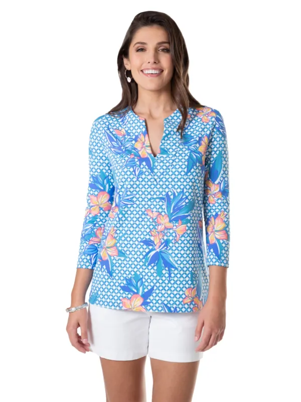 Ornamental Layla Top - Tradewind Technology™ sold by Tori Richard