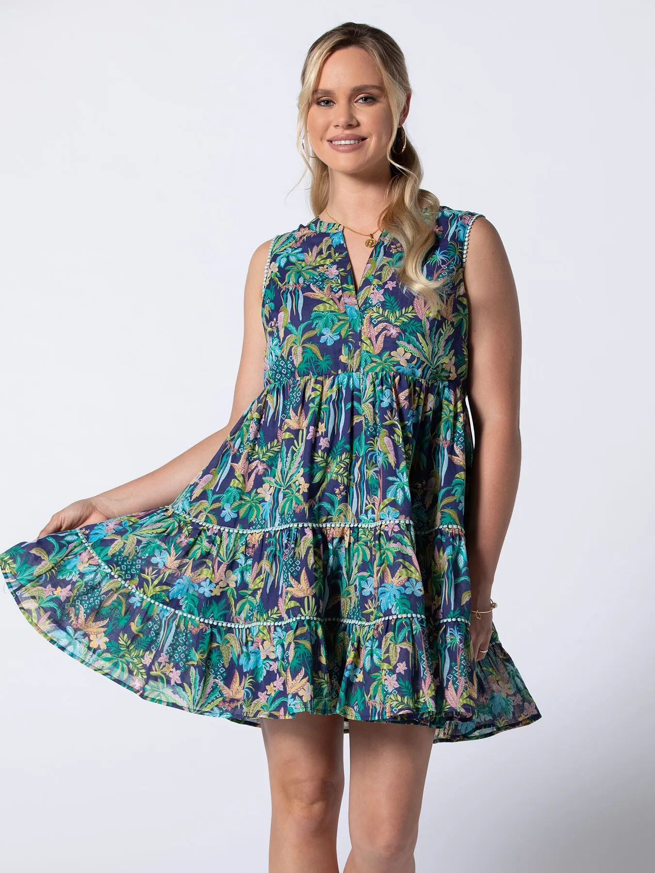 Around the Island Kimberly Dress sold by Tori Richard