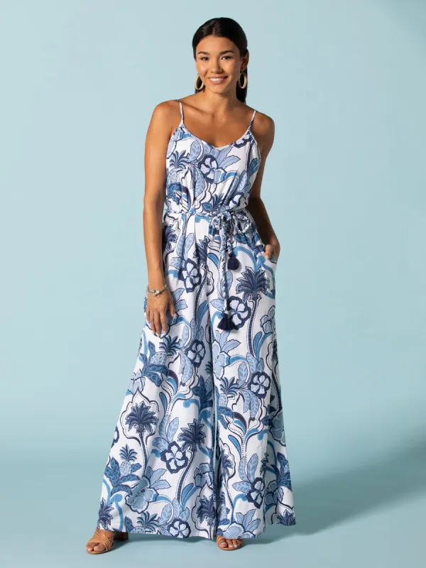 Home Grown Avery Jumpsuit sold by Tori Richard