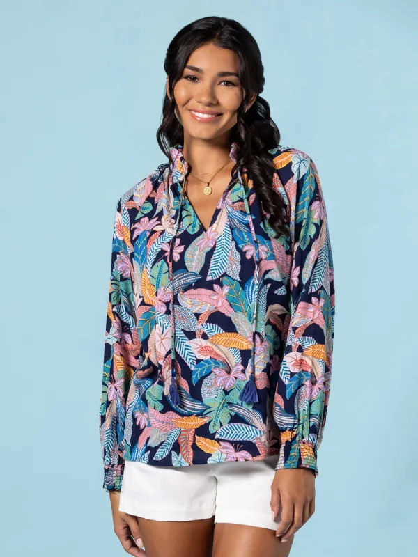 By The Sea Nala Blouse sold by Tori Richard