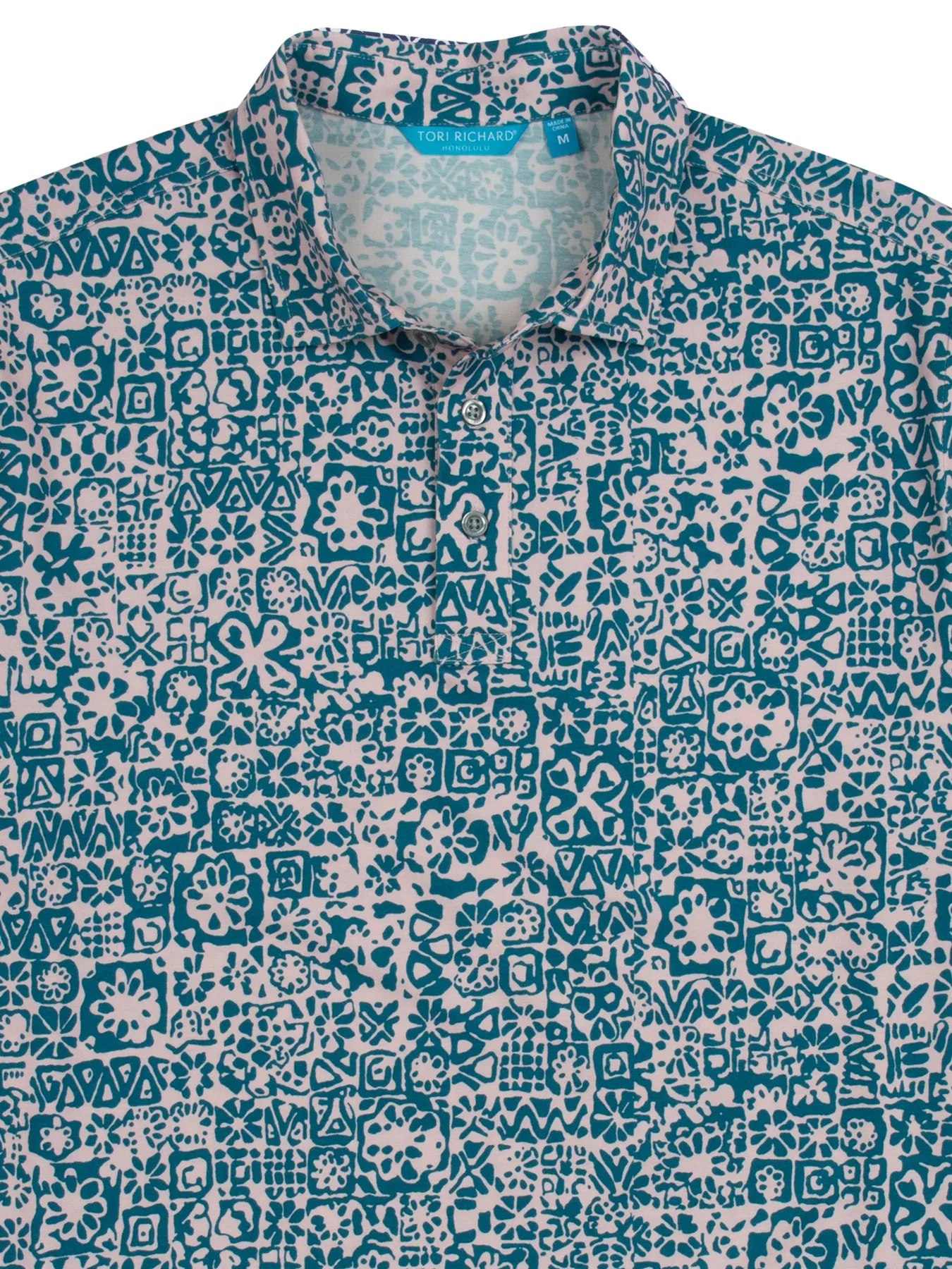 Anuanu Block Polo – Tradewind Technology™ sold by Tori Richard product image thumbnail 5