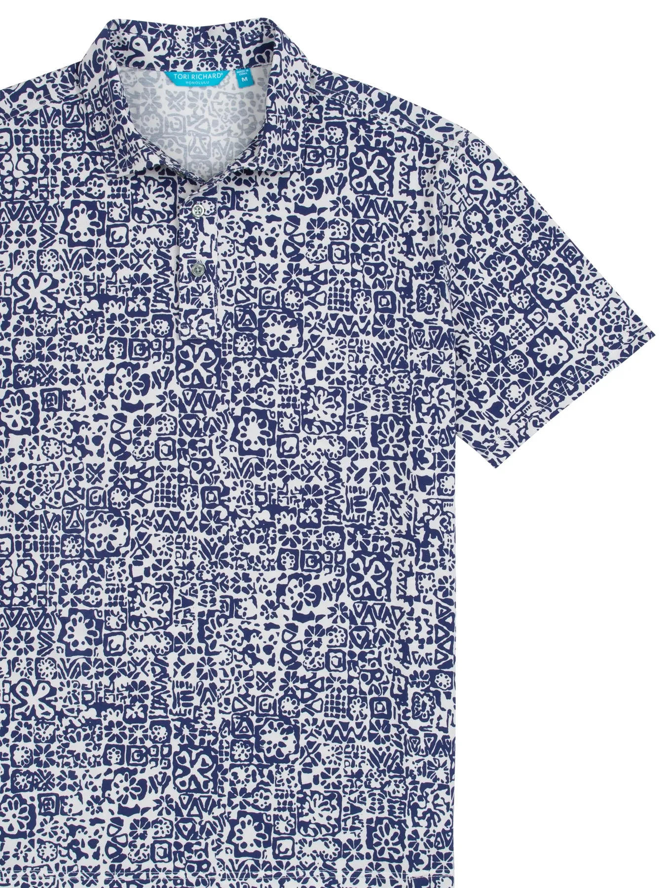 Anuanu Block Polo – Tradewind Technology™ sold by Tori Richard product image thumbnail 3