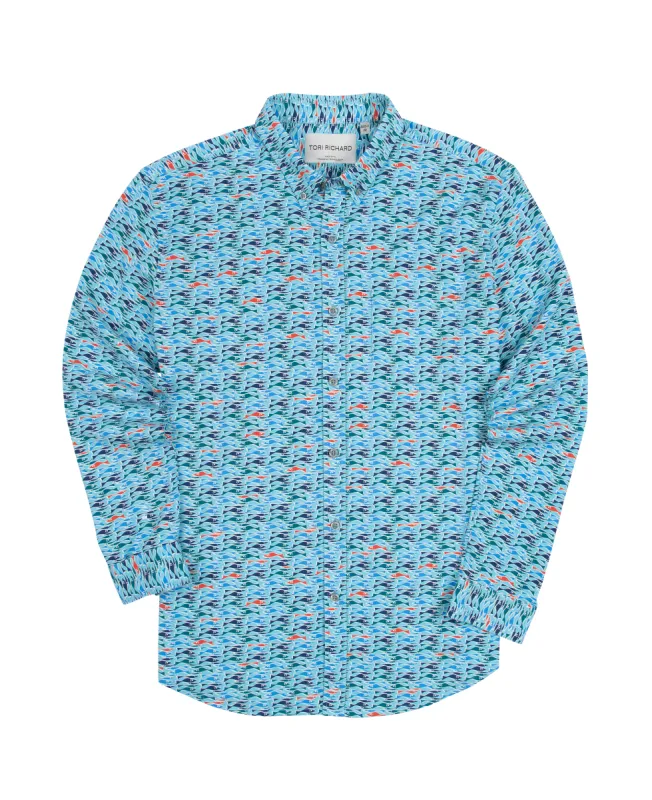 Shoal Cool Long Sleeve – Tradewind Technology™ sold by Tori Richard