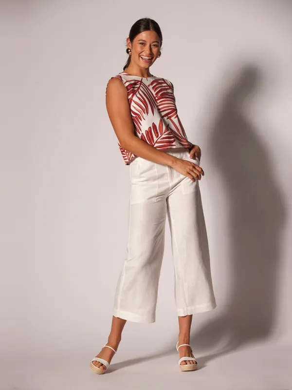 A New Leaf Lina Top sold by Tori Richard