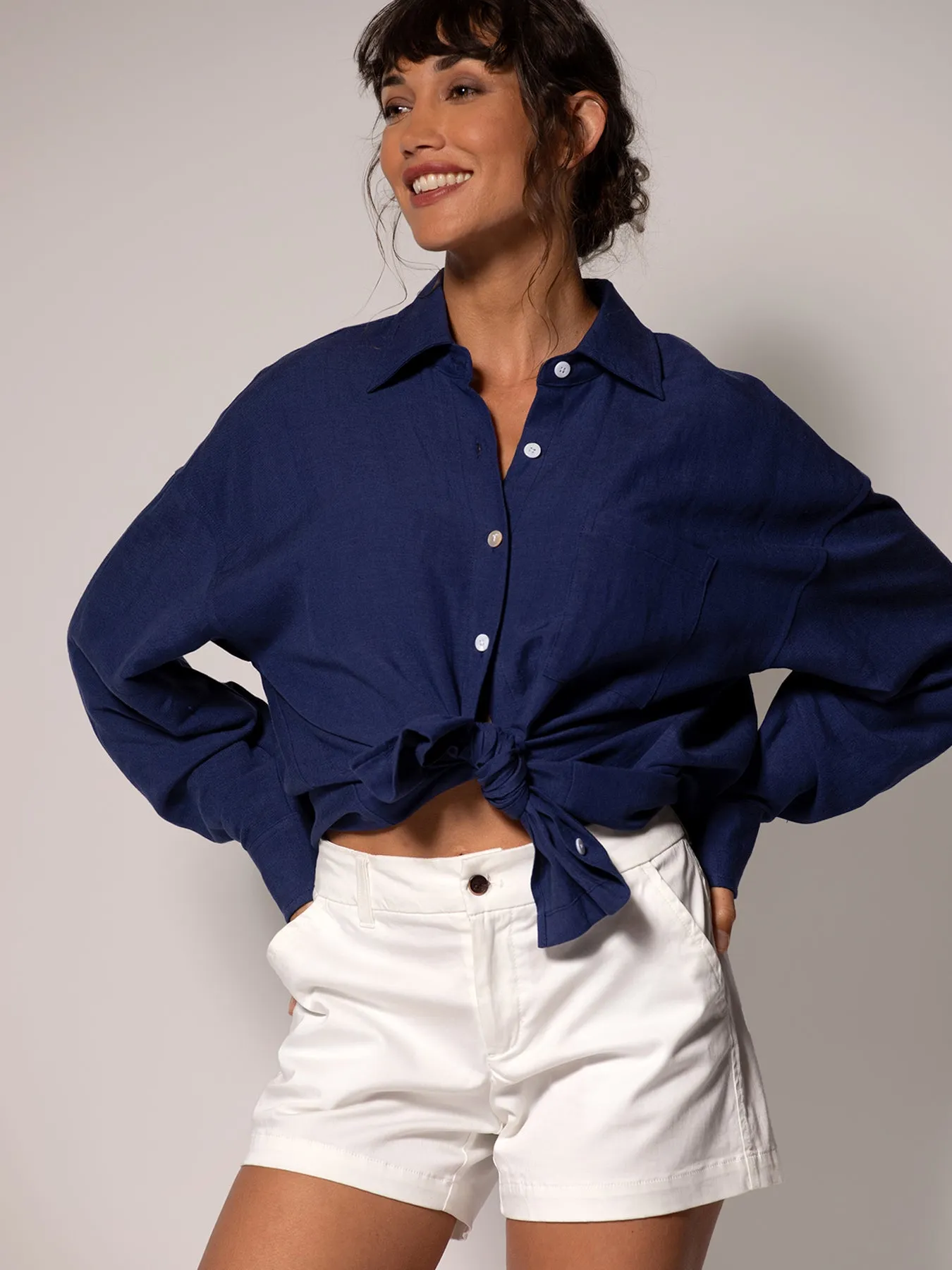 Sunshine Linen Leslie Top sold by Tori Richard product image thumbnail 2
