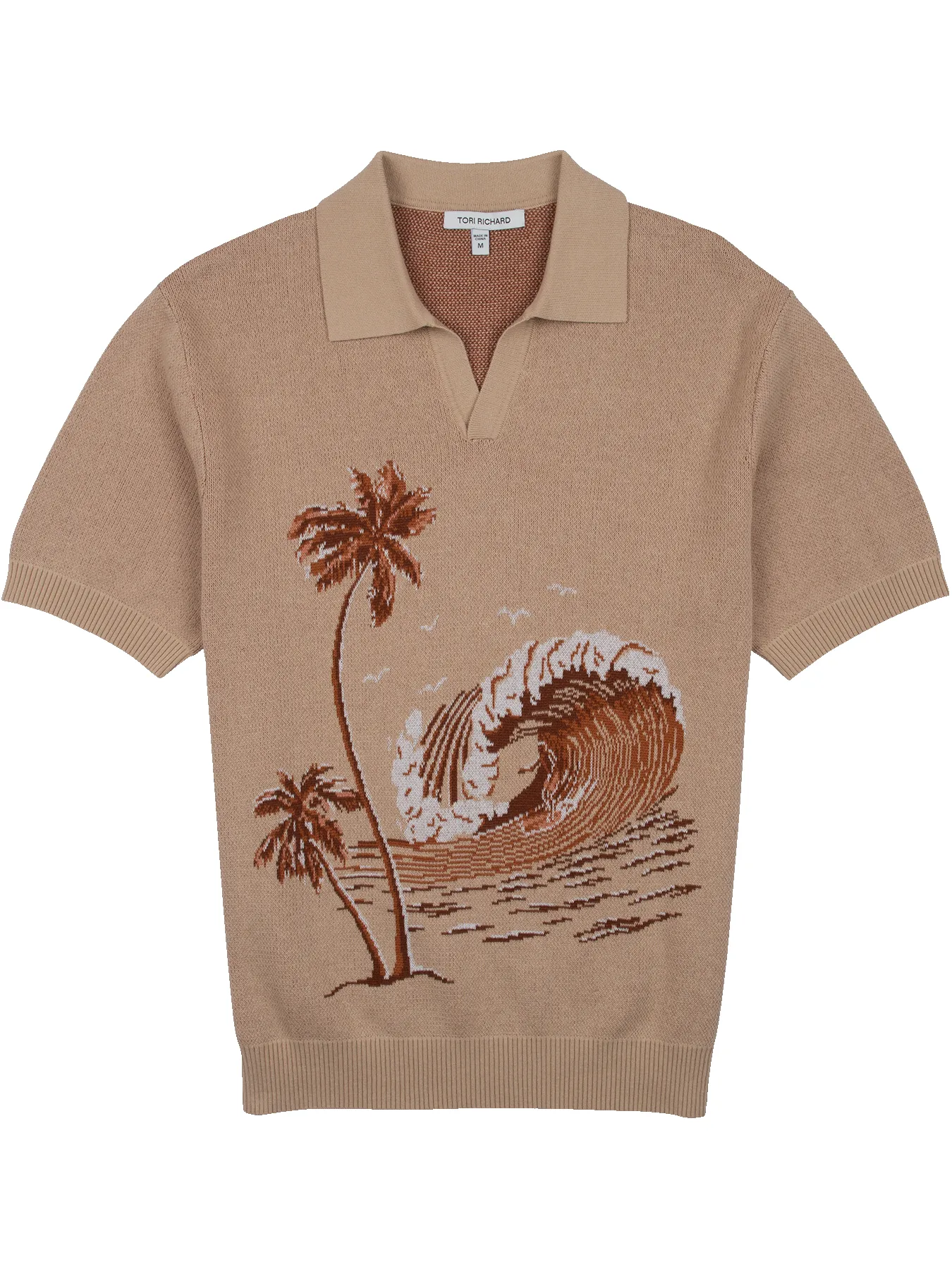 Tubular Sweater Polo sold by Tori Richard