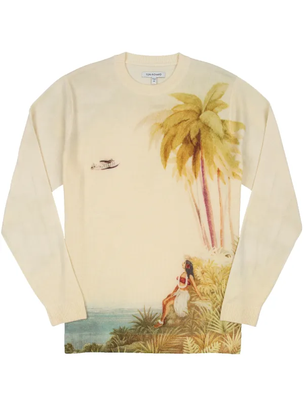South Sea Long Sleeve Sweater made by Tori Richard