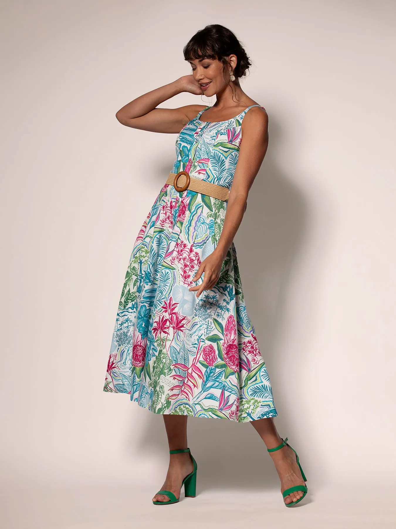 Mele's Sketchbook Kalone Dress sold by Tori Richard product image thumbnail 3