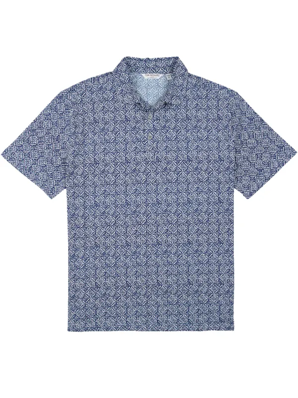 Tessellation Polo - Tradewind Technology™ sold by Tori Richard