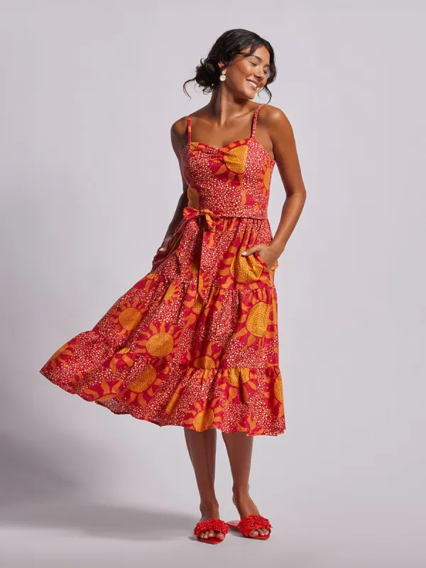 ワンピース ANNA MOLINARI SS22 EMBROIDERED DRESS (7A146A_N0100) Sequin Short Prom Dress with Feather Hem