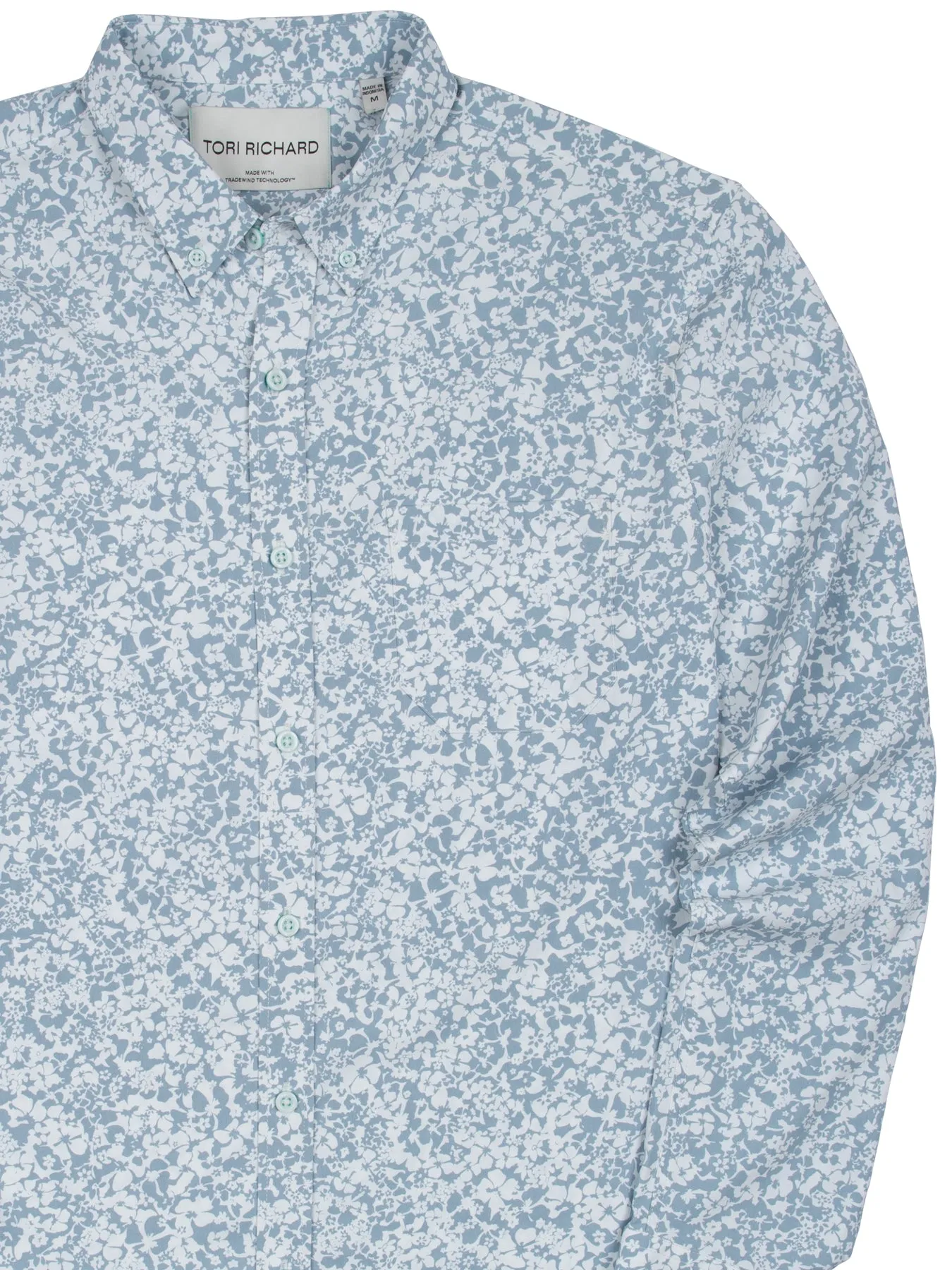 Floralia Long Sleeve - Tradewind Technology® sold by Tori Richard product image thumbnail 5