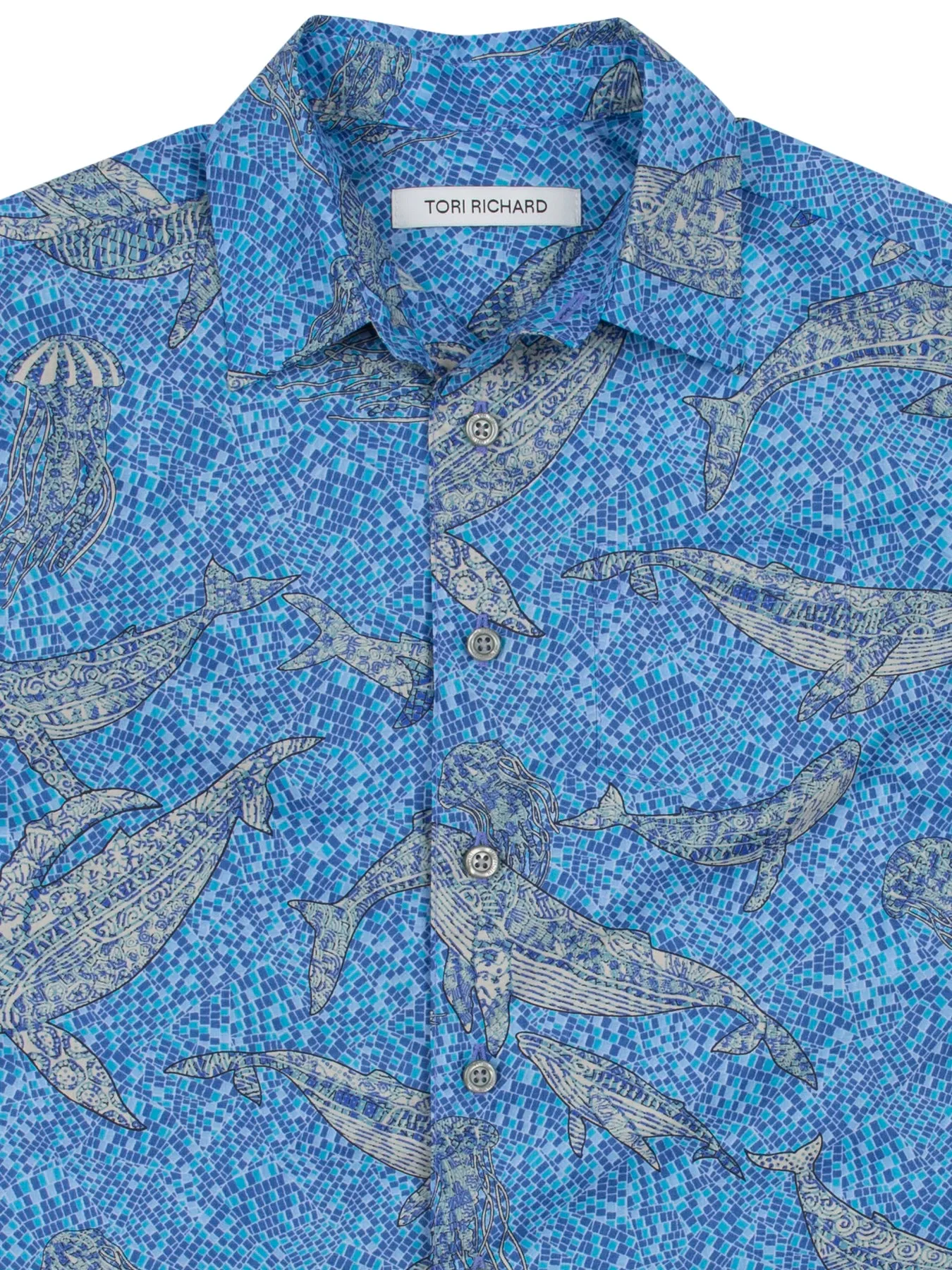 Marine Mosaic - Boy's sold by Tori Richard product image thumbnail 2