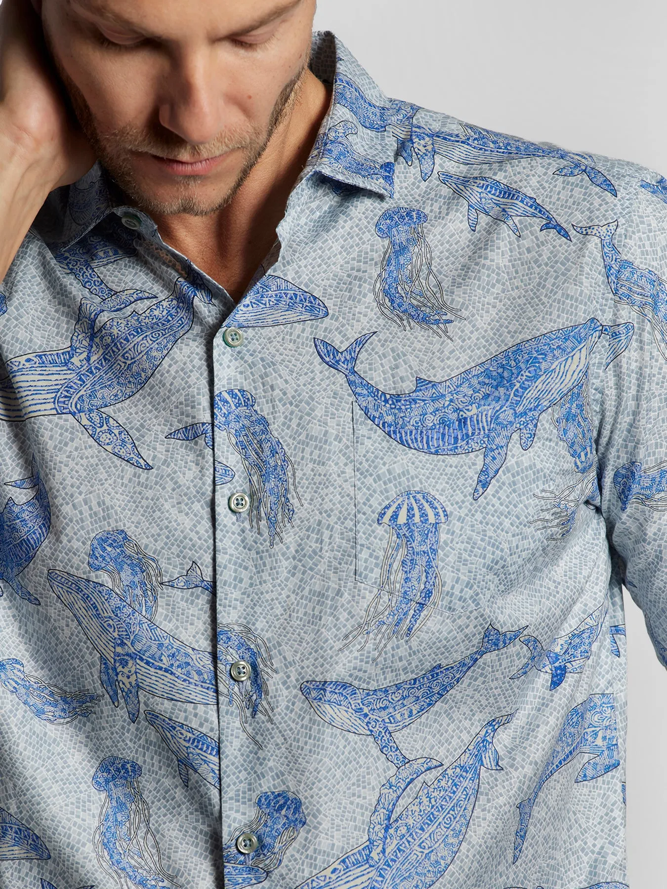 Marine Mosaic sold by Tori Richard product image thumbnail 2